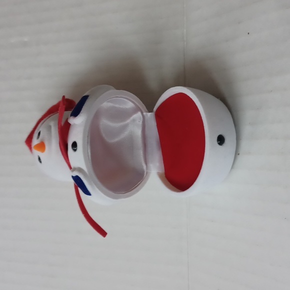 4/$30 Snowman Jewelry Box (Missing Pom Pom) - Picture 2 of 7